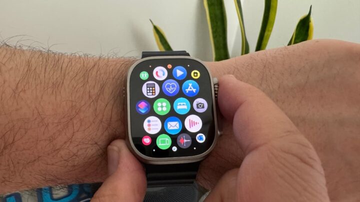 Imagem Apple Watch com app Sono