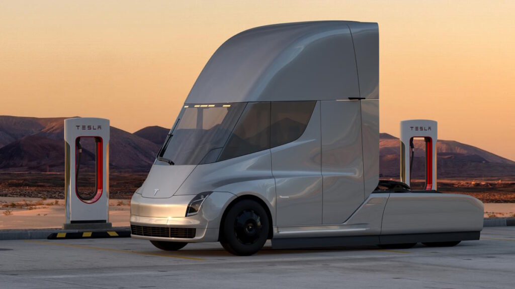 Tesla Itália camiões carrinhas elétricas