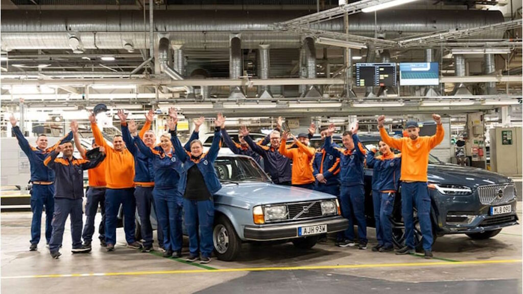 Volvo diesel elétricos fábrica