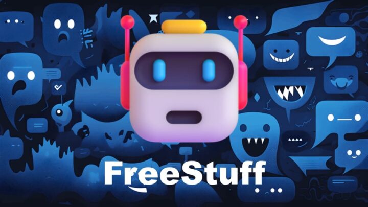 Ilustração FreeStuff Bot” no Discord