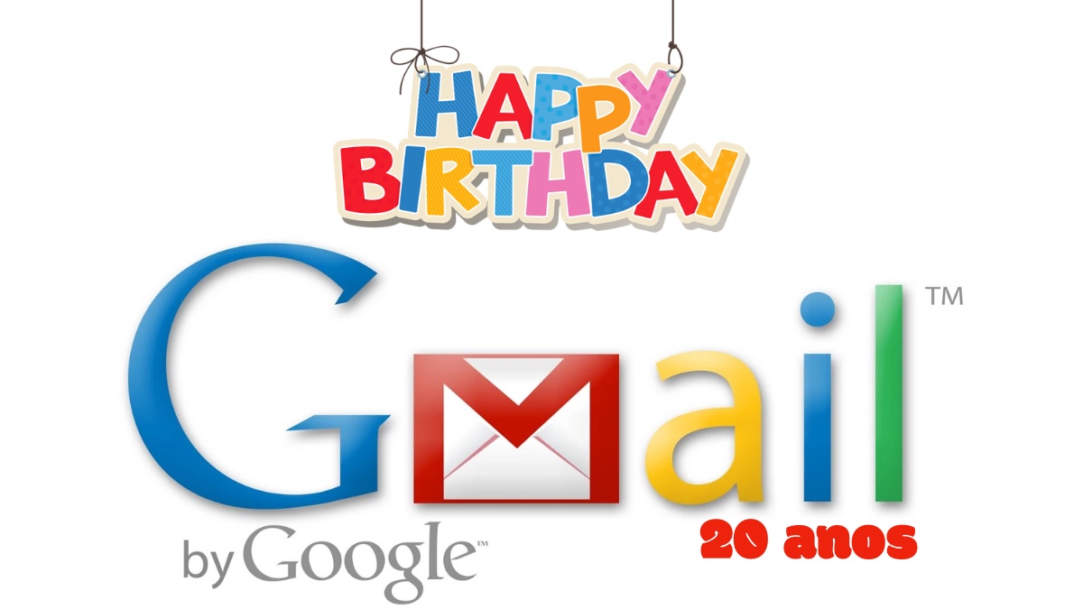 Gmail celebra su vigésimo aniversario.  ¡Felicidades!