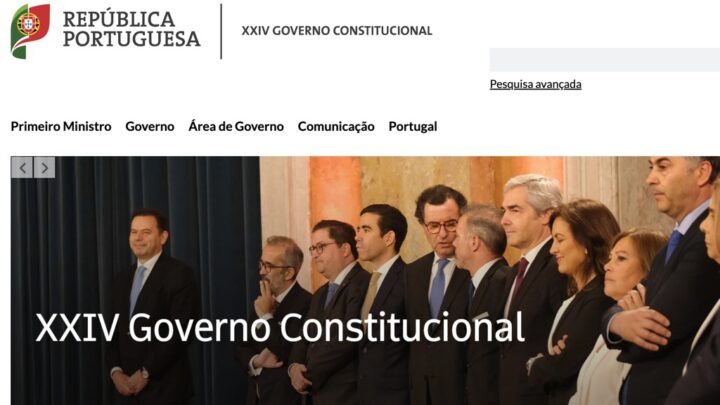 Portal do novo Governo já está online! Há uma novidade "visível"