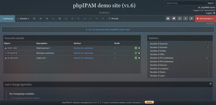 phpIPAM: ferramenta Open Source para gerir endereços IP