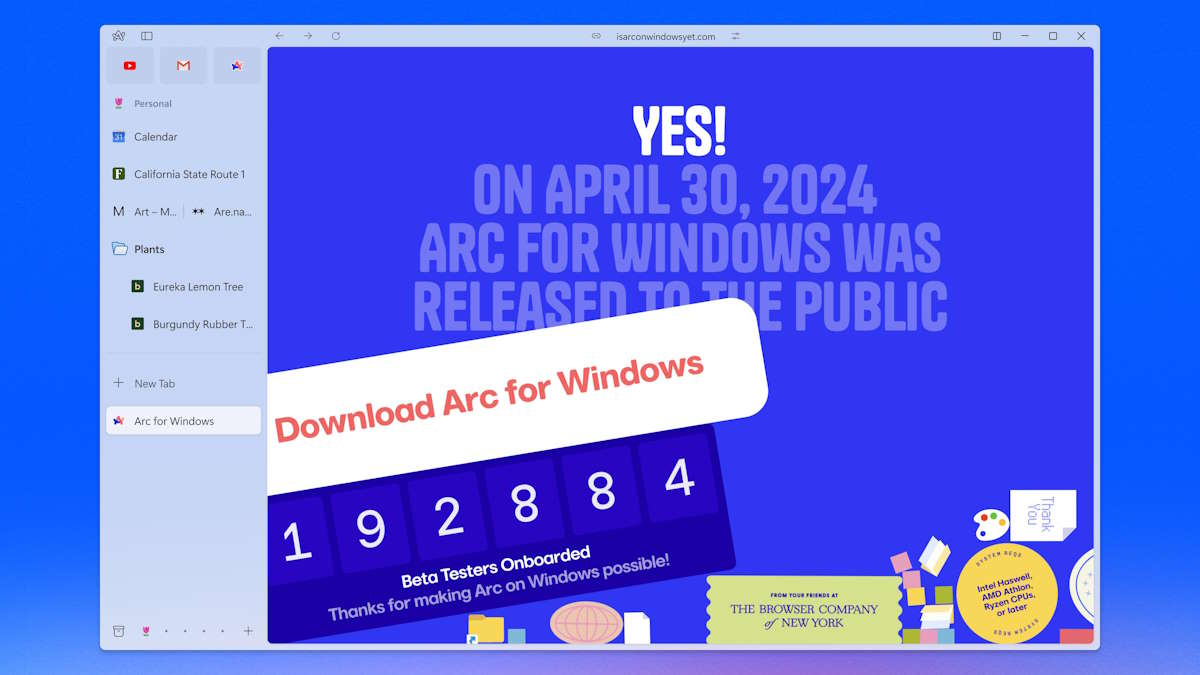 O Arc chegou ao Windows! Este browser promete substituir o Chrome e o Edge