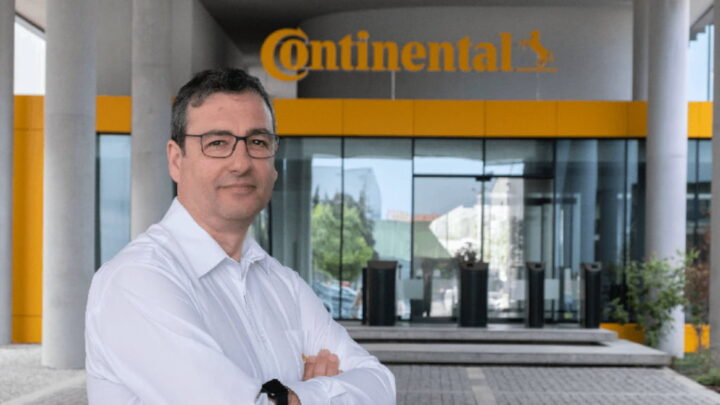 Pedro Carreira, diretor da fábrica da Continental Tires em Lousado, Portugal.