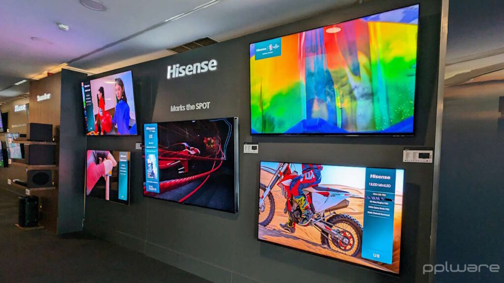 Hisense range of home TVs