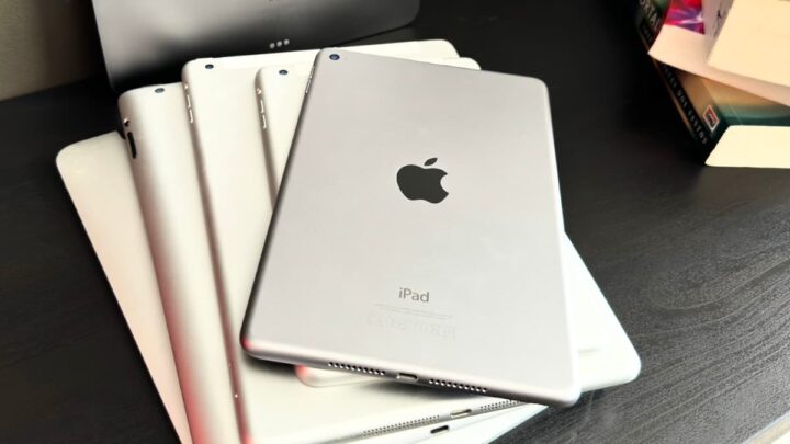 Imagem de iPads antigos