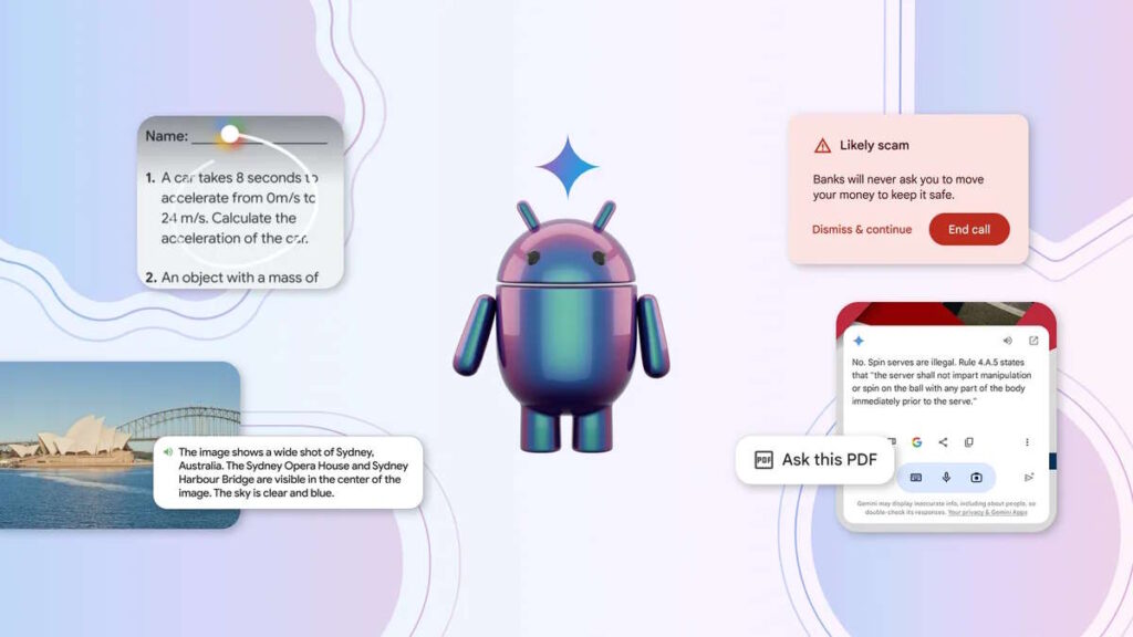 Google Gemini Android IA