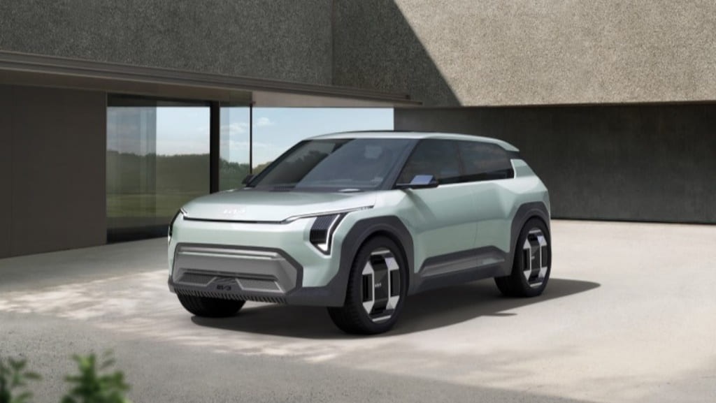 Kia revela um novo modelo para a Europa: um compacto SUV elétrico