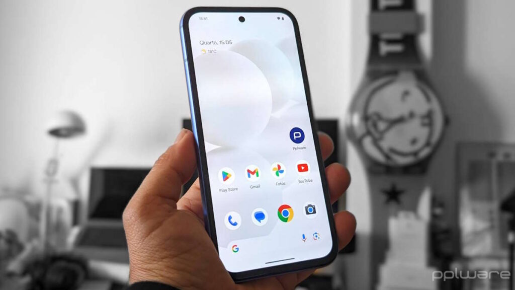 Pixel 8a Google atualização Android smartphone