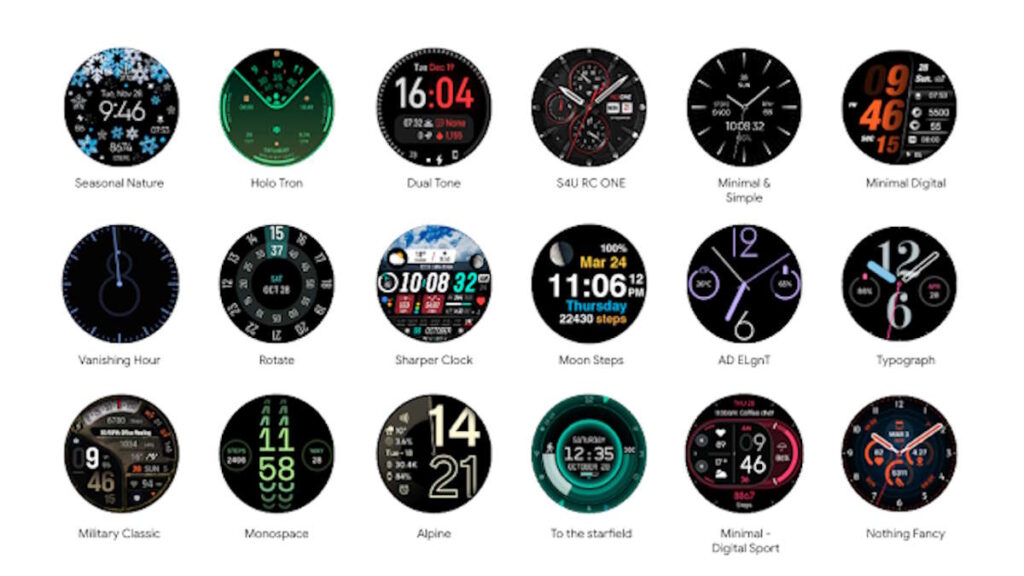Wear OS 5 Google smartwatches