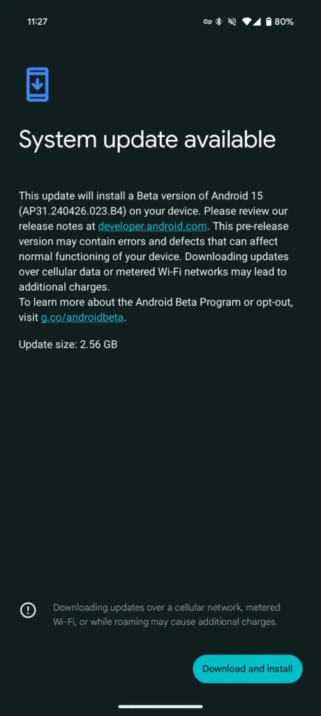 Android 15 atualização Google problemas