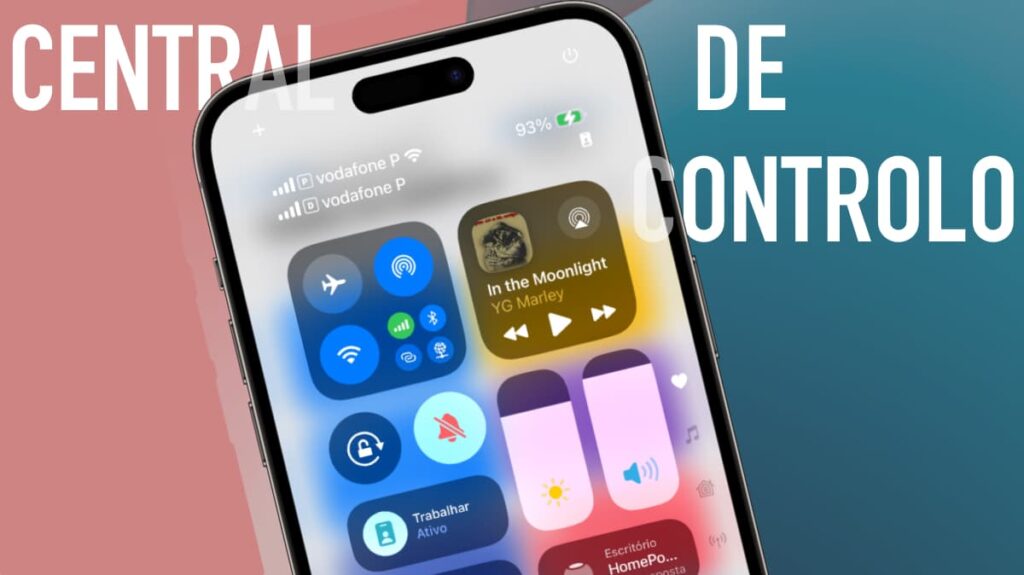 iOS 18: veja como personalizar e utilizar a nova Central de controlo