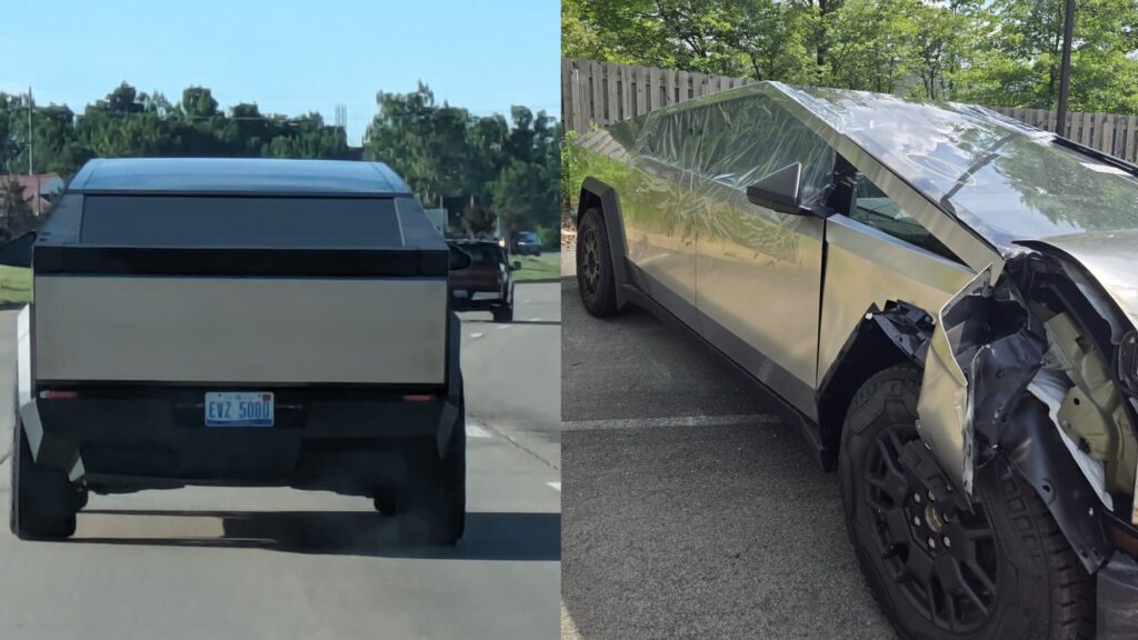 Tesla Cybertruck acelera inesperadamente e o acidente é… bizarro!
