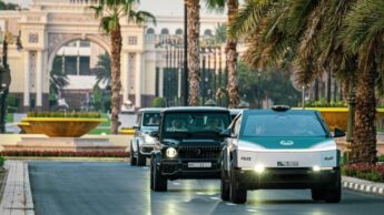 Cybertruck da Tesla a ser usada pela polícia do Dubai