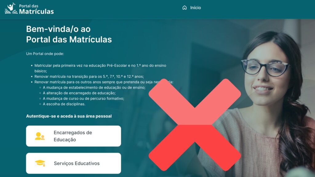 Nova data para renovar matrículas do 2.º ao 5.º anos