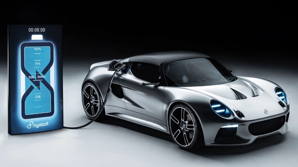 Apresentado o carro elétrico que carrega em menos de 5 minutos