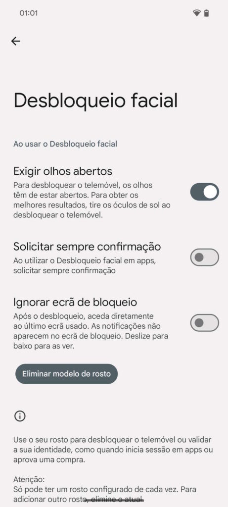 Android 15 dados biométricos Google