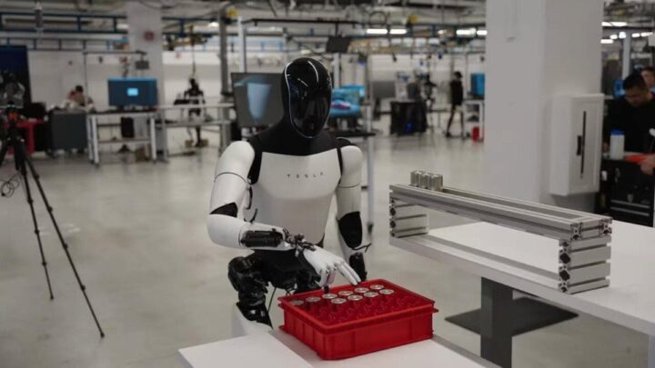 Robô humanoide Optimus da Tesla