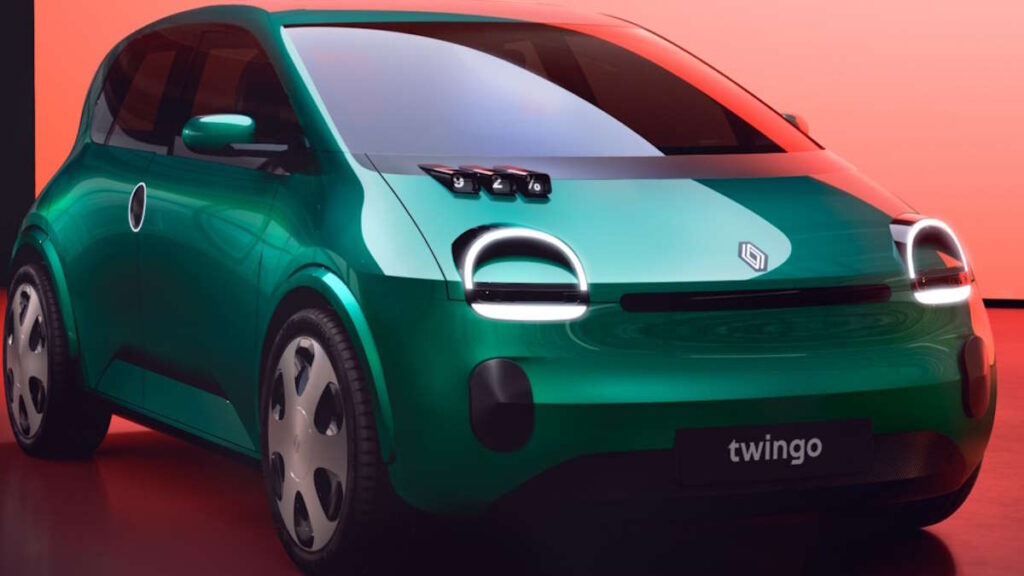 Renault Twingo elétrico chinês parceiro