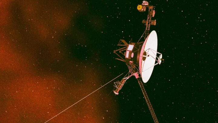 Imagem da Voyager 1 da NASA