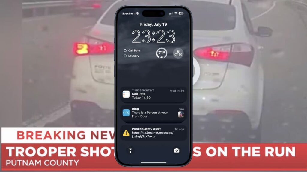 EUA: um polícia foi baleado e o TBI enviou um alerta de segurança estranho para os iPhones