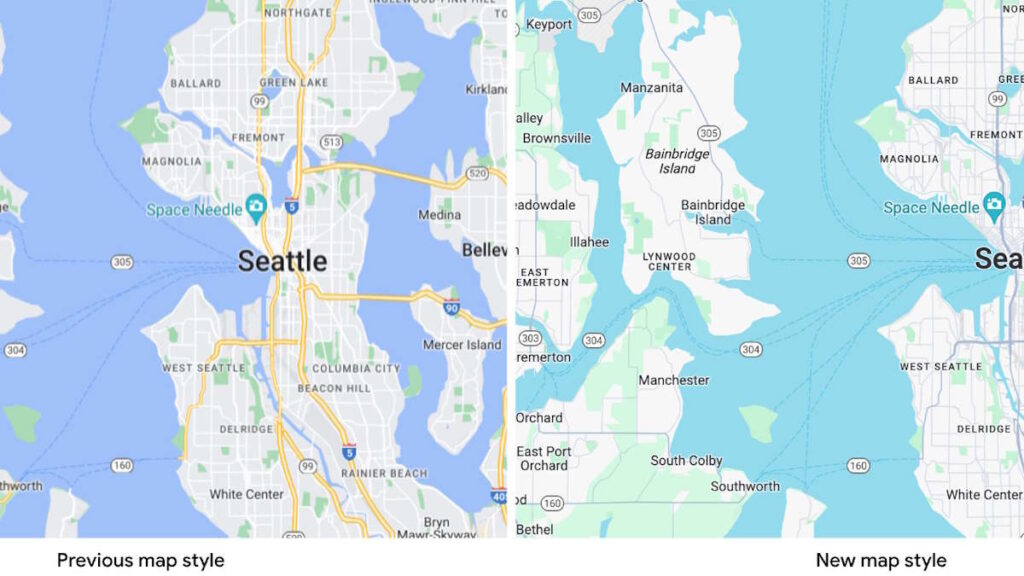 Google Maps cores apps