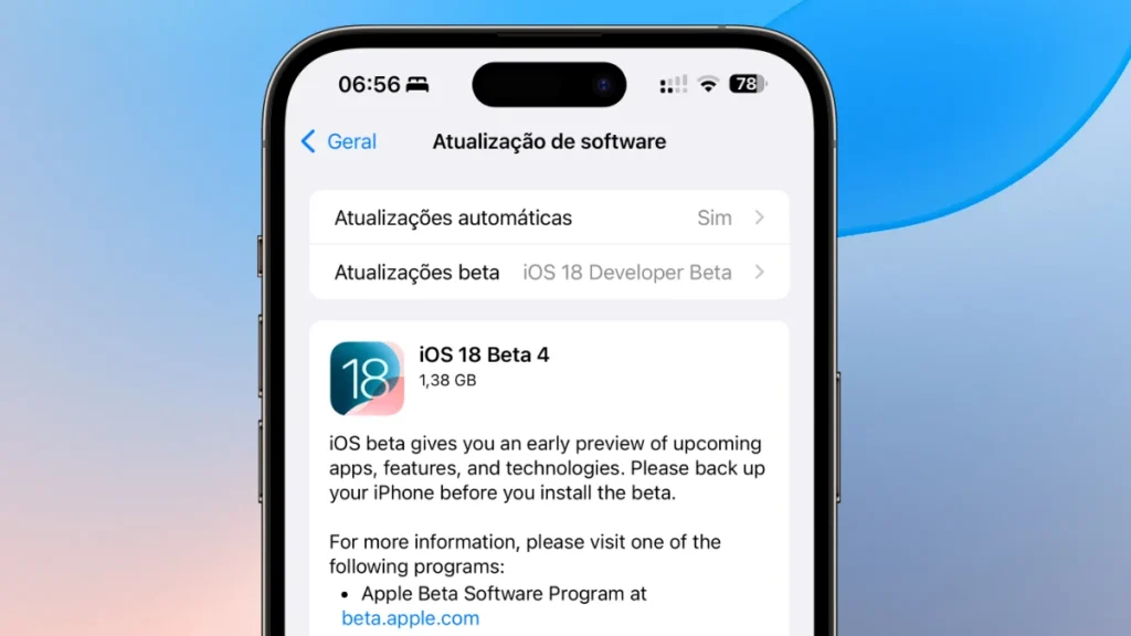 iOS 18 beta 4: Apple trouxe mais novidades