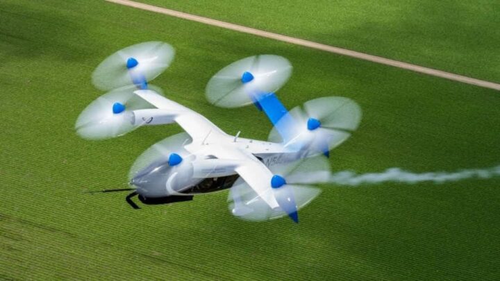 Este veículo a hidrogénio mostrou que táxis aéreos são possíveis, depois de 840 km no ar