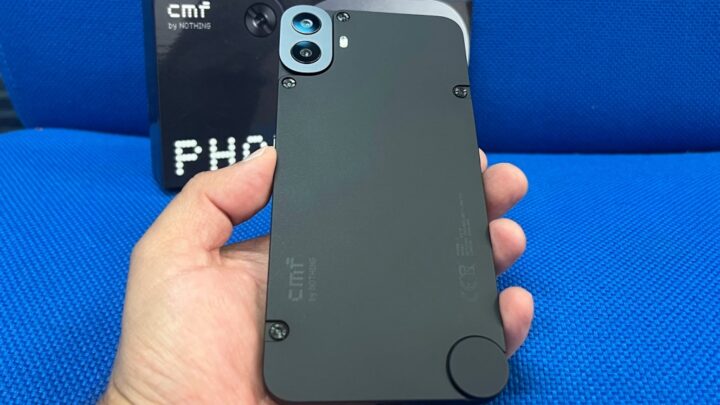 CMF Phone 1: o smartphone que dá para trocar a capa traseira