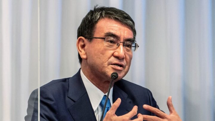 Taro Kono, ministro da Digitalização do Japão