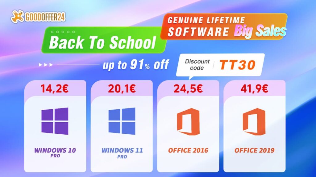 Aproveite os mega descontos da Goodoffer24: software original a preços incríveis!