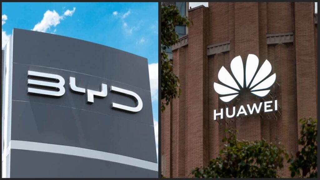 BYD vai usar o sistema de condução autónoma da Huawei em veículos elétricos todo-o-terreno