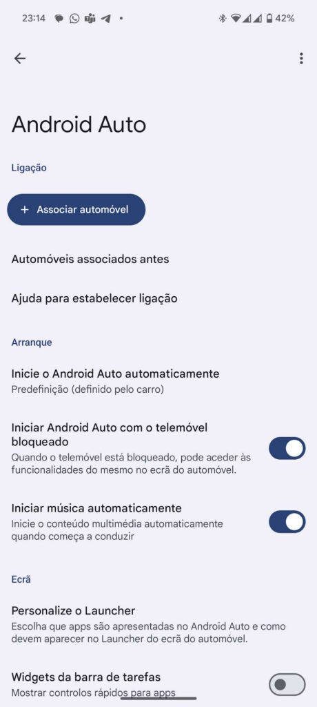 Android Auto problemas botão Google