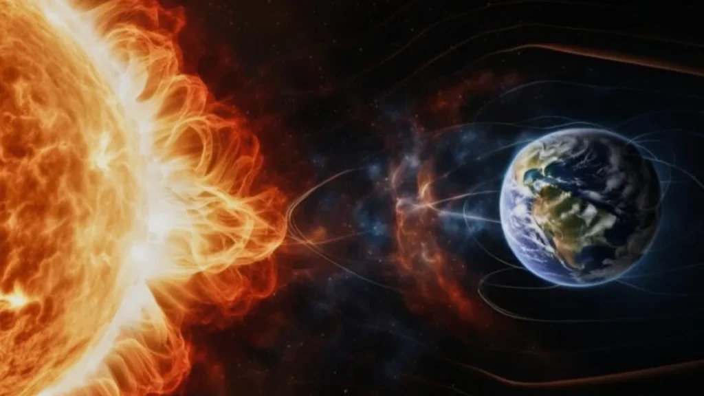 Fenómeno raro: erupção solar arrancou a “cauda” do campo magnético da Terra