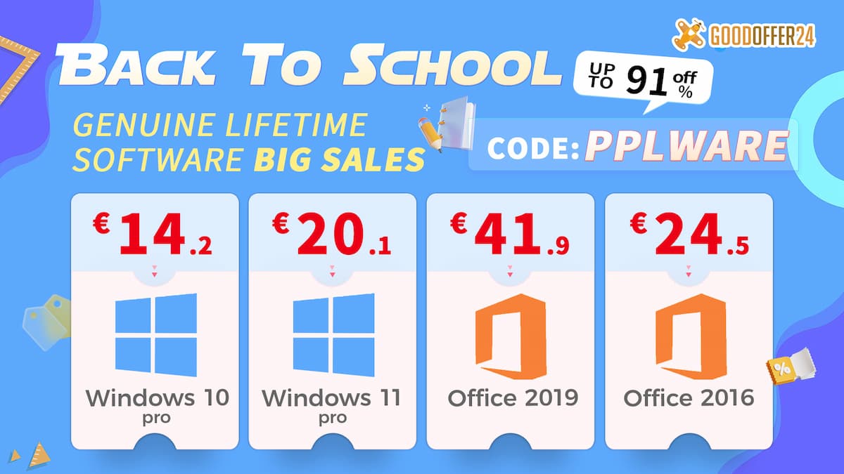 Por que escolher a GoodOffer24 para comprar de software para o seu PC?