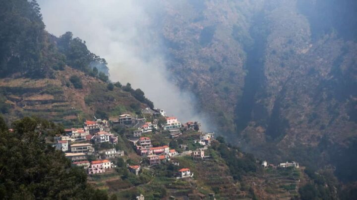 Incêndio na Madeira