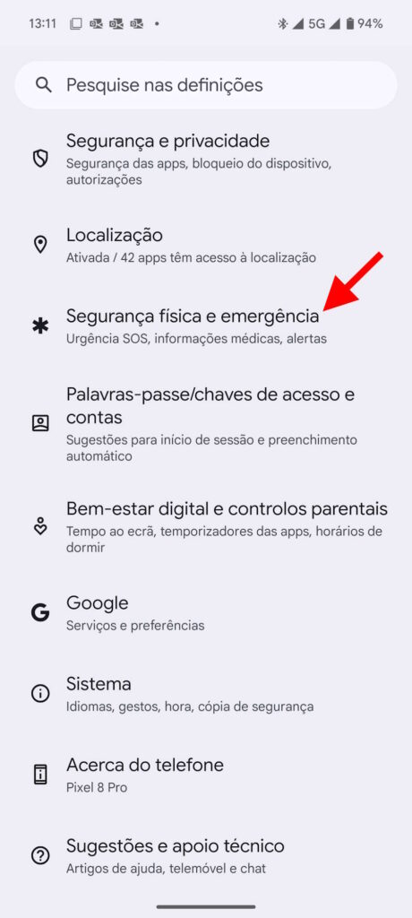 Android Google sismo terramoto