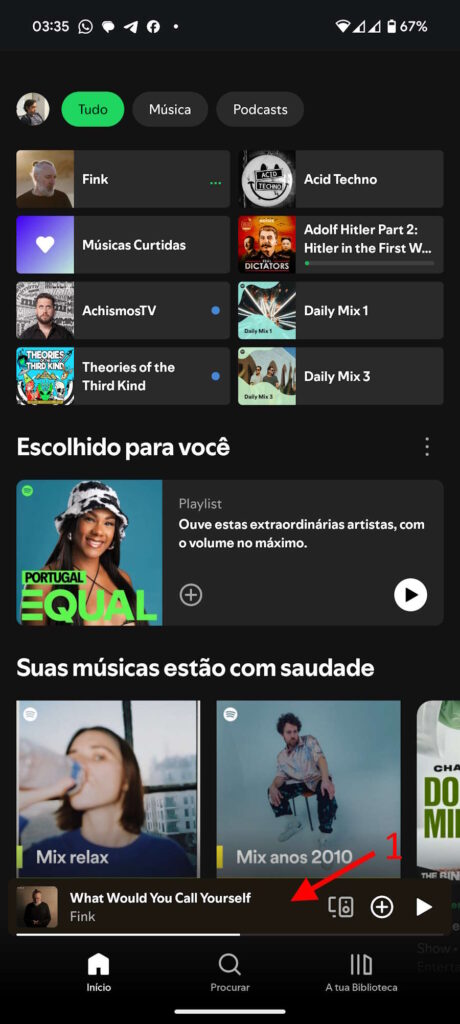 Spotify letras músicas ouvir