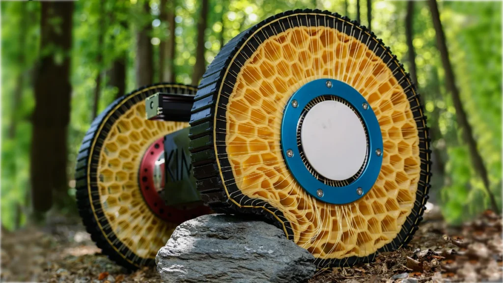 Tecnologia de roda “extraterrestre” que se adapta em tempo real