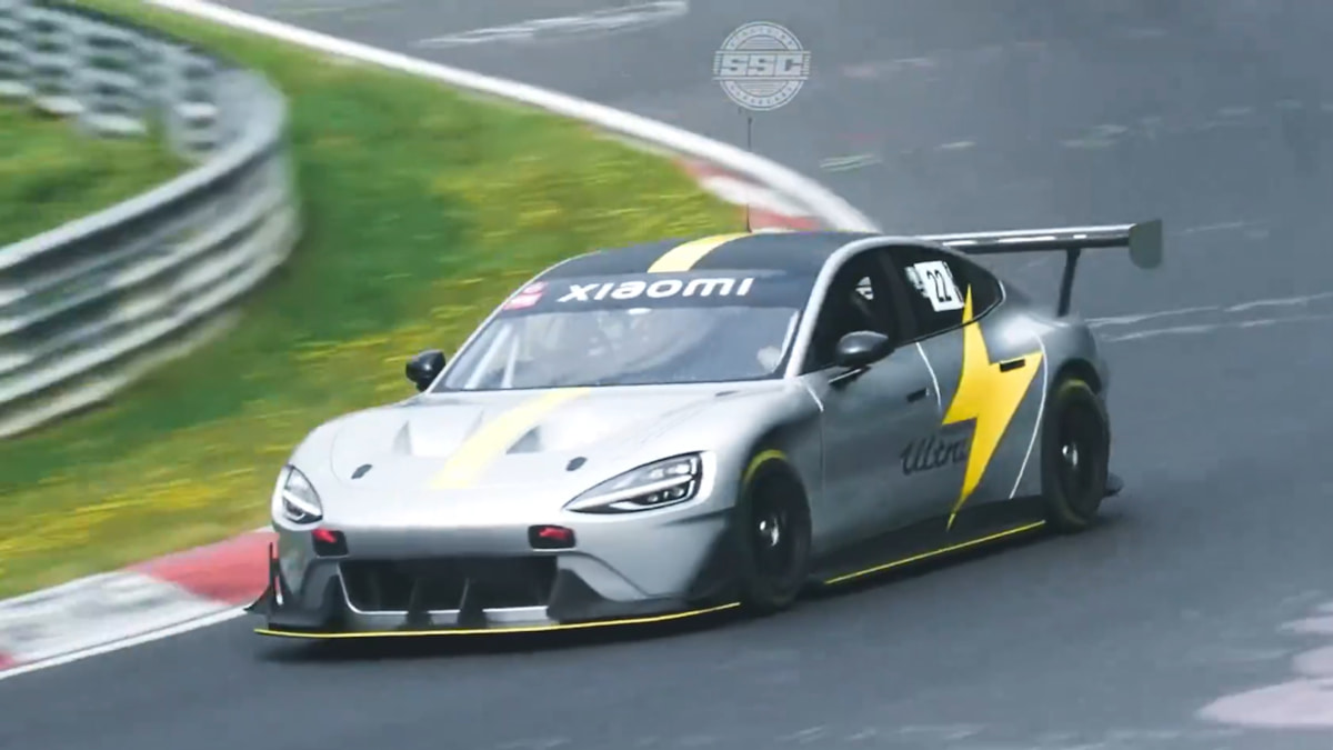 Xiaomi SU7 Ultra testado em Nürburgring: estética desportiva e 1548 cv de potência