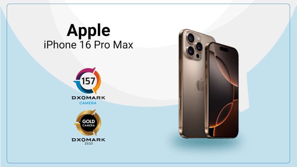 iPhone 16 Pro Max Apple fotografia DXOMARK