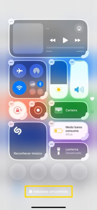 How to Disconnect Contact Icons in Control Center