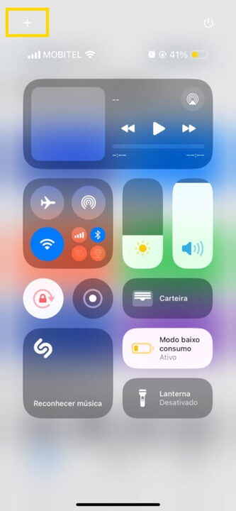 How to Disconnect Contact Icons in Control Center