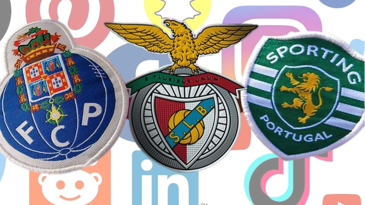 Benfica, Porto e Sporting: o que fazem e quantos os seguem nas redes sociais?