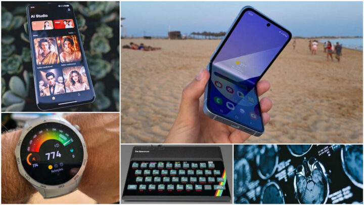 E os destaques tecnológicos da semana que passou foram... - galaxy z flip, zx spectrum, oppo