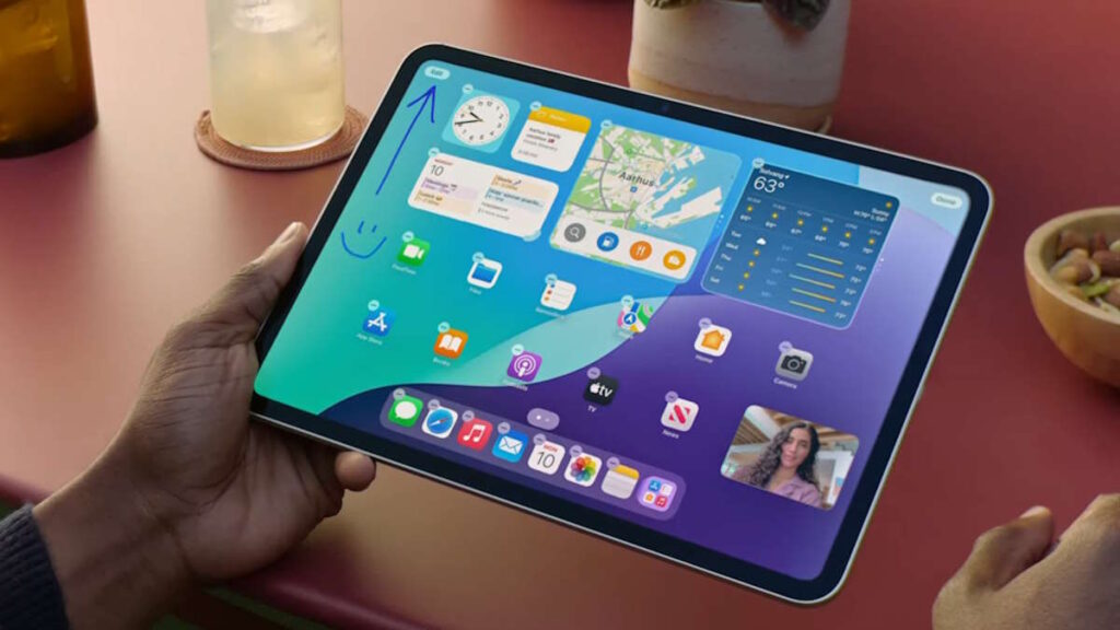 iPadOS 18 Apple iPad Pro M4 pausa