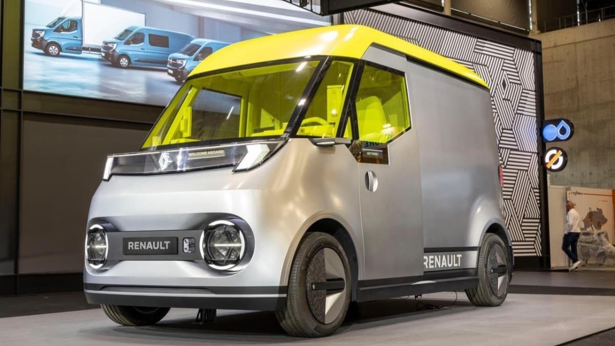 Renault repensou outro ícone: o Estafette quer revolucionar os utilitários do futuro