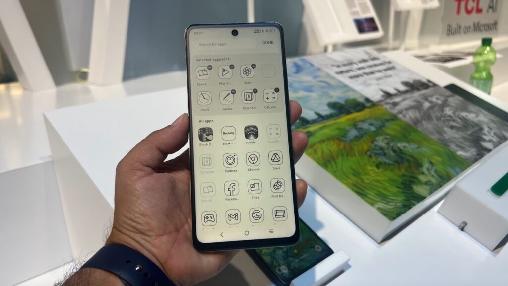 TCL 50 Pro Nxtpaper 5G: o novo smartphone com “ecrã de papel”