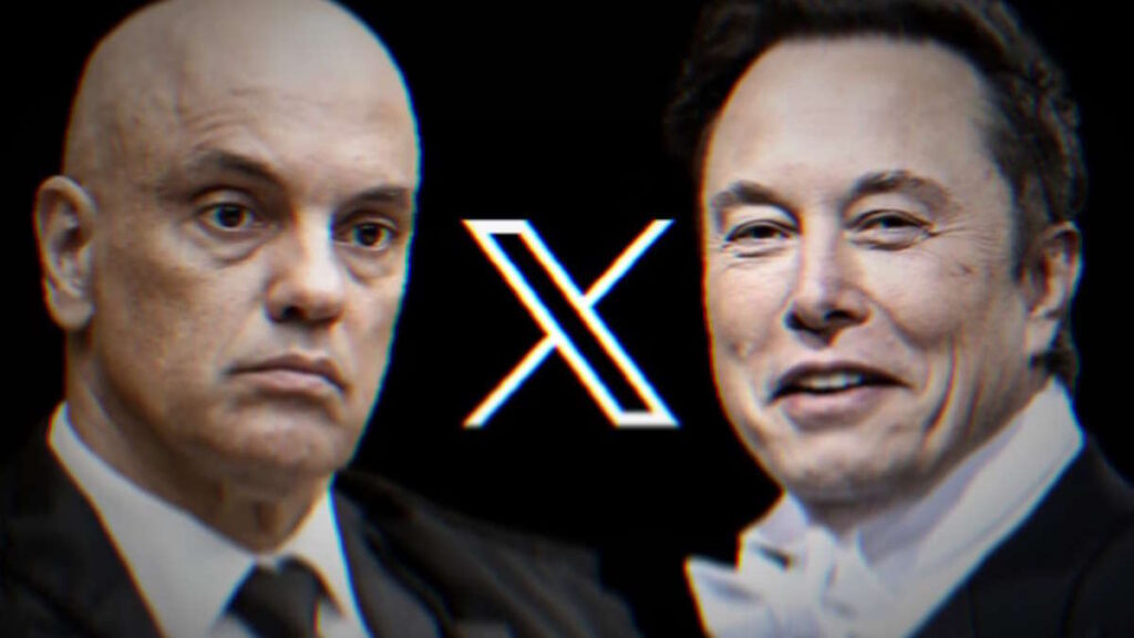 X Elon Musk Brasil multa Alexandre de Moraes